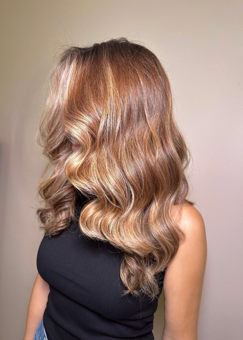 Honey balayage
